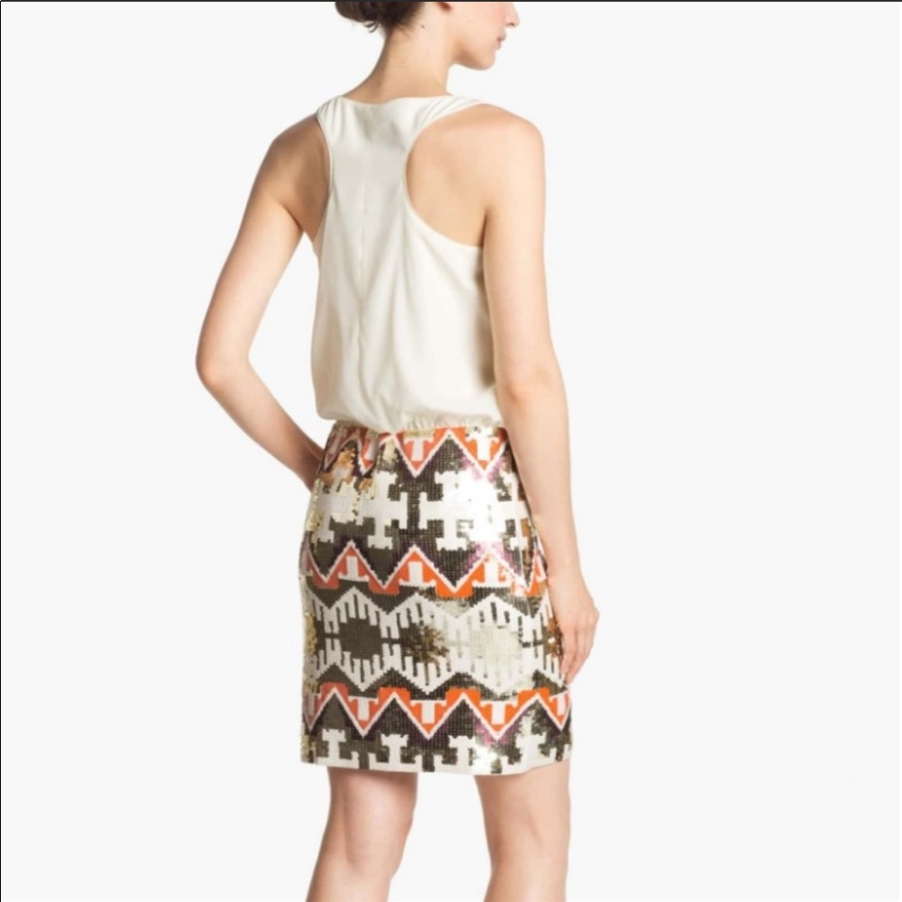 Jessica Simpson Racerback Sequin Dress